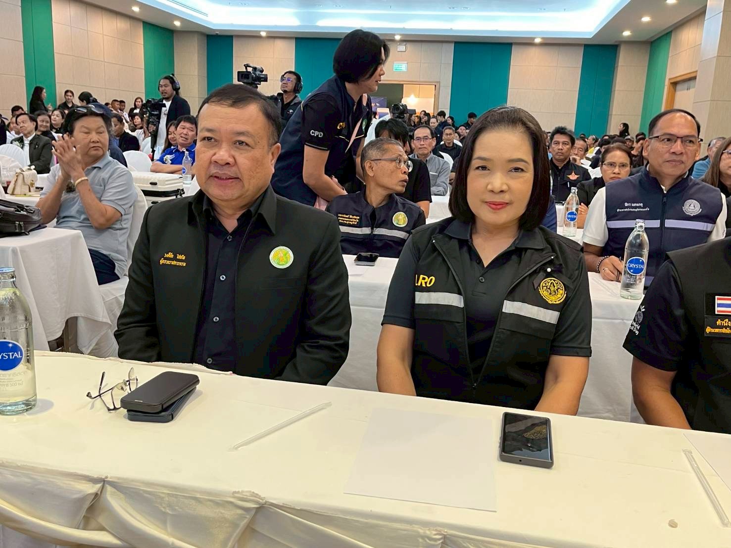 title - ผู้ตรวจราชการ ส.ป.ก. ร่วมงานสัมมนาวิชาการชมรมผู้เลี้ยงกุ้งท่าทอง ครั้งที่ 4 ปี 69 จังหวัดสุราษฎร์ธานี